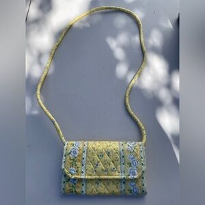 Floral Yellow Crossbody Bag